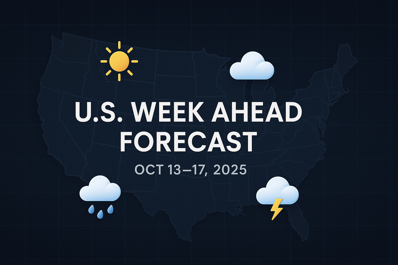 Week Ahead Oct 13-17 2025!